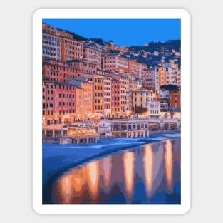 Monaco - Landscape Sticker